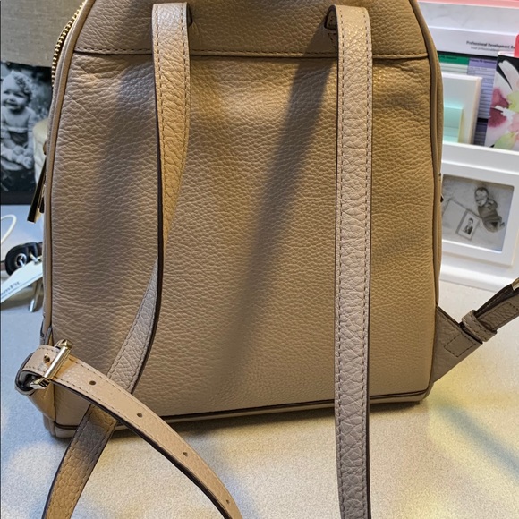 Michael Kors Rhea Zip Small Leather Backpack - Picture 3 of 6